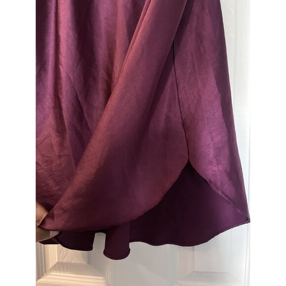 Victoria Secret Women’s Maroon Sexy Lace Satin Slip Size Large coquette - Picture 3 of 6